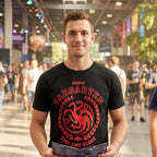 Produktbild Game of Thrones - Targaryen-emblem T-shirt svart