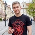Produktbild Game of Thrones - Targaryen-emblem T-shirt svart
