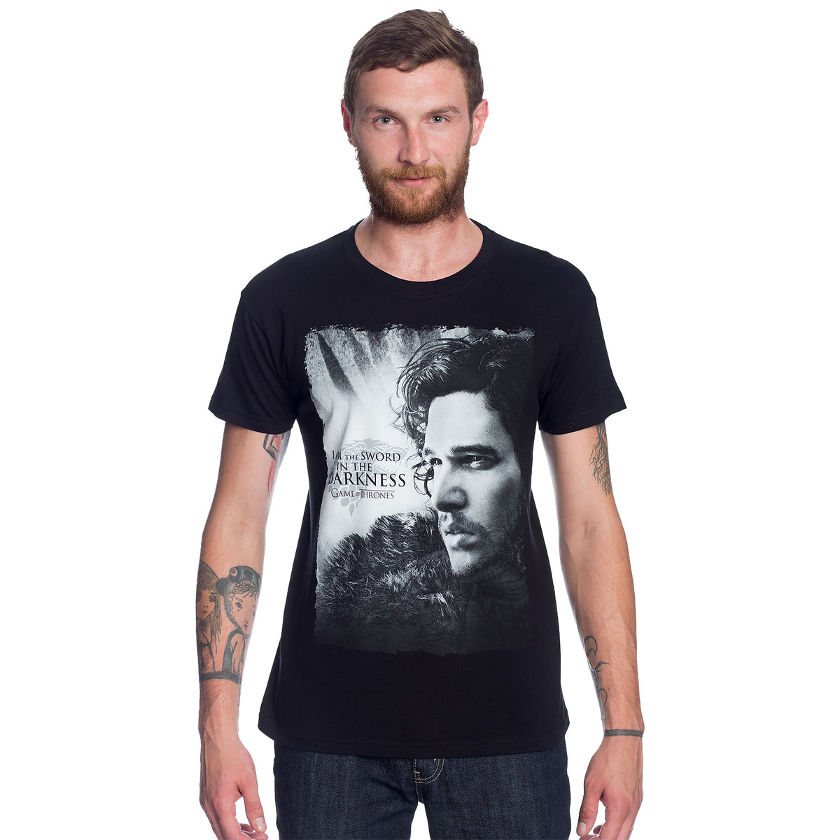 Produktbild Game of Thrones - Jon Snow Svärdet i Mörkret T-shirt svart