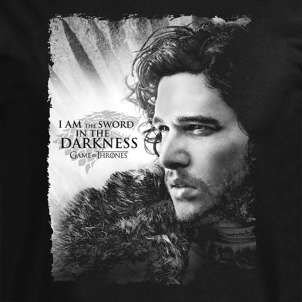 Produktbild Game of Thrones - Jon Snow Svärdet i Mörkret T-shirt svart