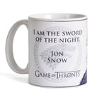 Produktbild Game of Thrones - Vit Jon Snow-mugg