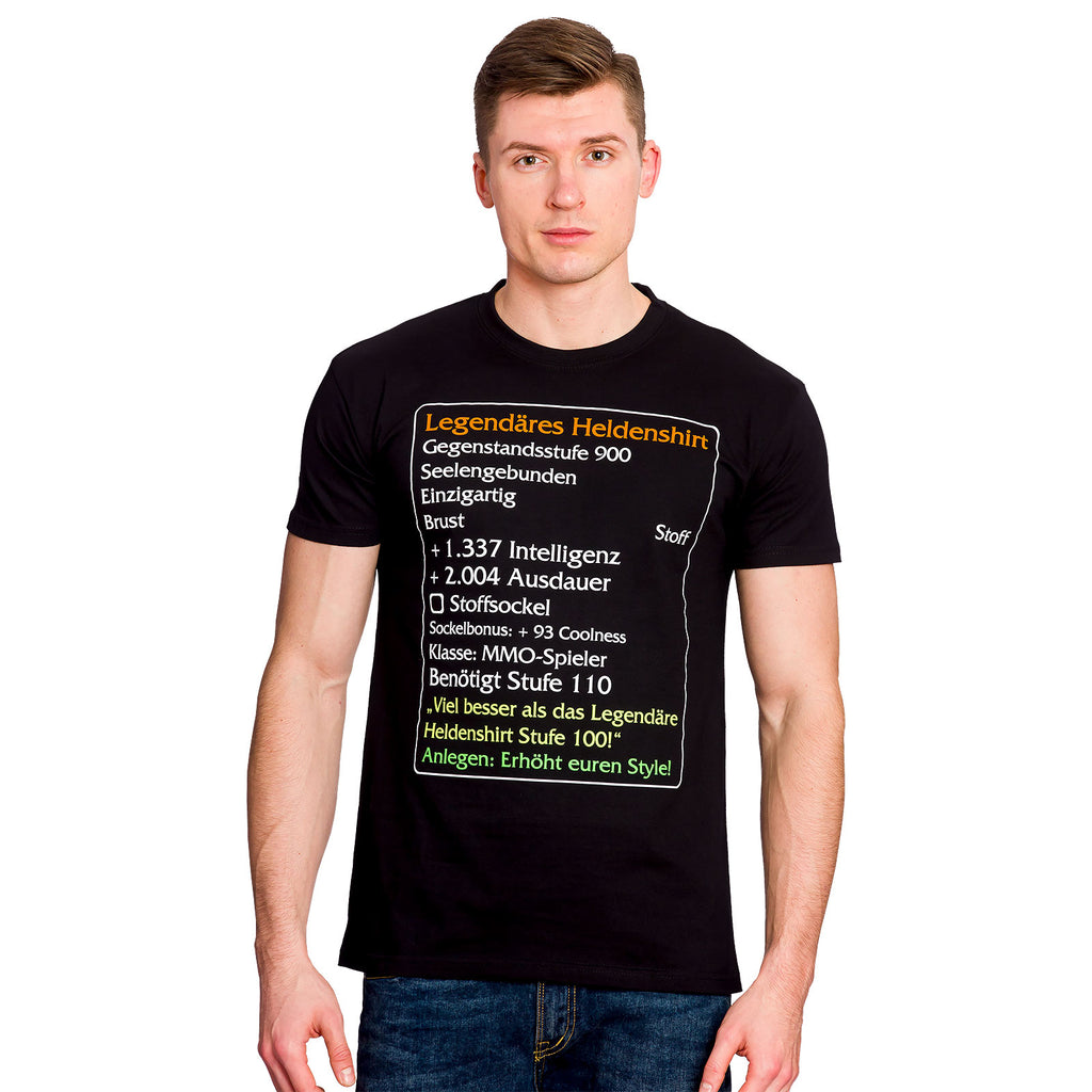 Produktbild Nivå-110-Föremål: Legendarisk Hjälte T-shirt