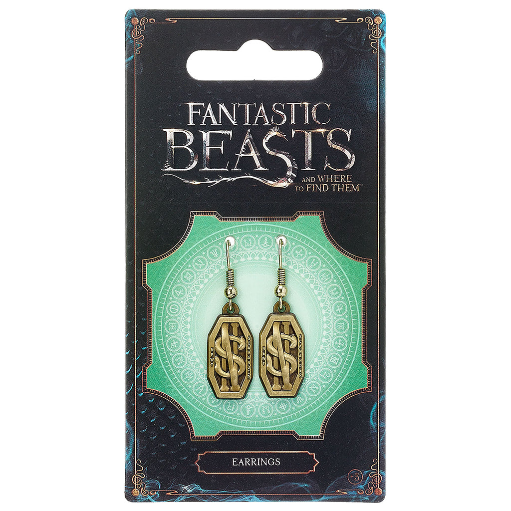 Produktbild Fantastiska Vidunder - Scamander Logo Örhängen