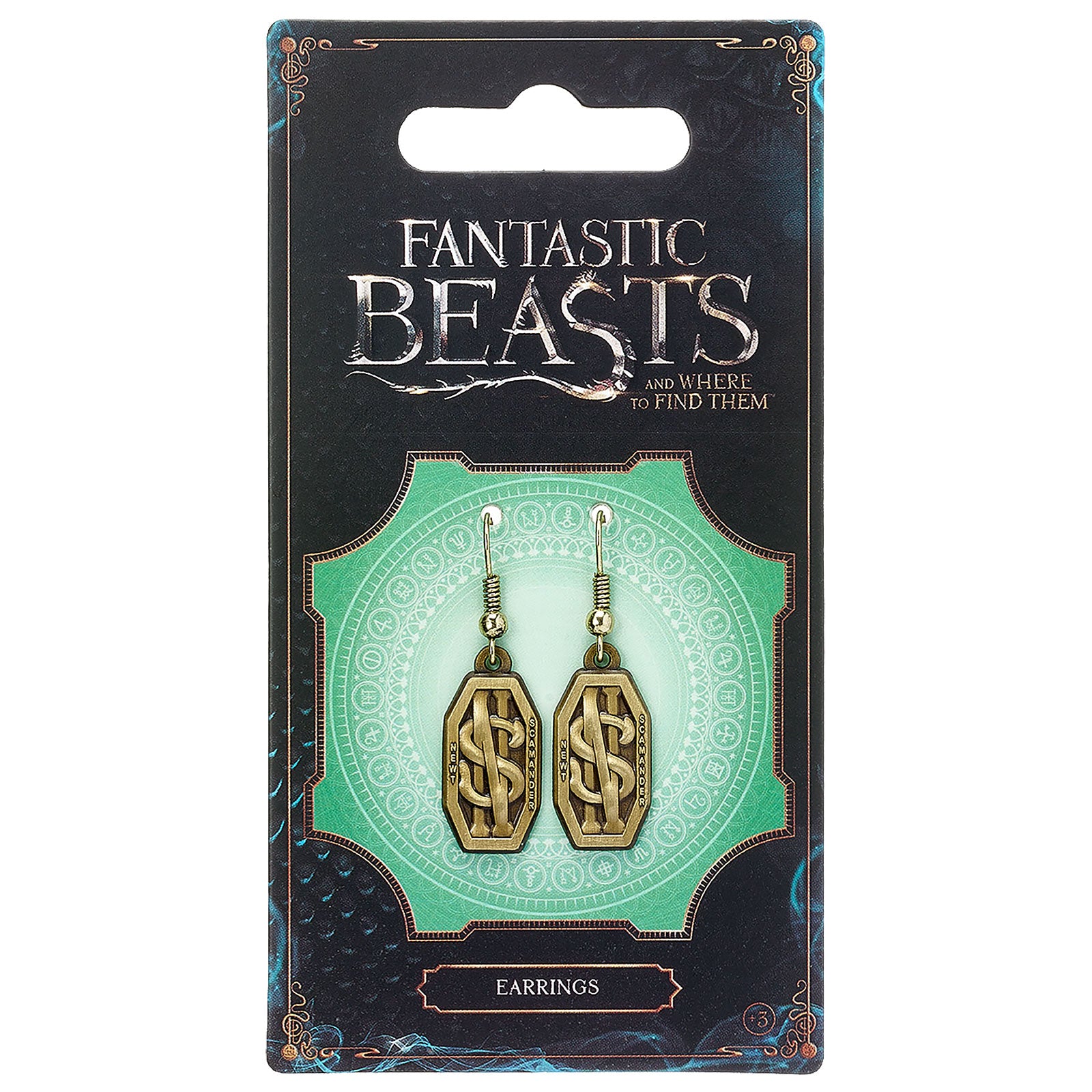 Produktbild Fantastiska Vidunder - Scamander Logo Örhängen