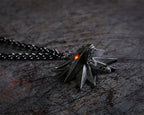 Produktbild Witcher - Wild Hunt Medaljong med LED-ögon