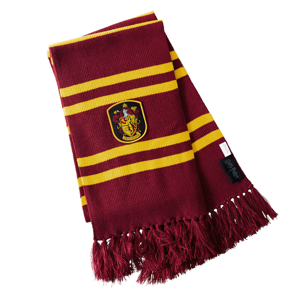 Produktbild Harry Potter - Gryffindor stickad halsduk gul-röd