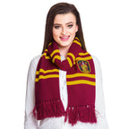 Produktbild Harry Potter - Gryffindor stickad halsduk gul-röd