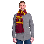 Produktbild Harry Potter - Gryffindor stickad halsduk gul-röd