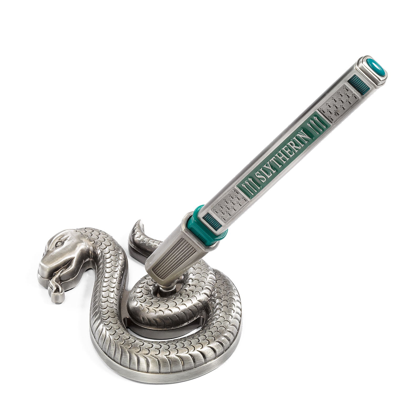 Produktbild Slytherin - Harry Potter kulspetspenna med ställ