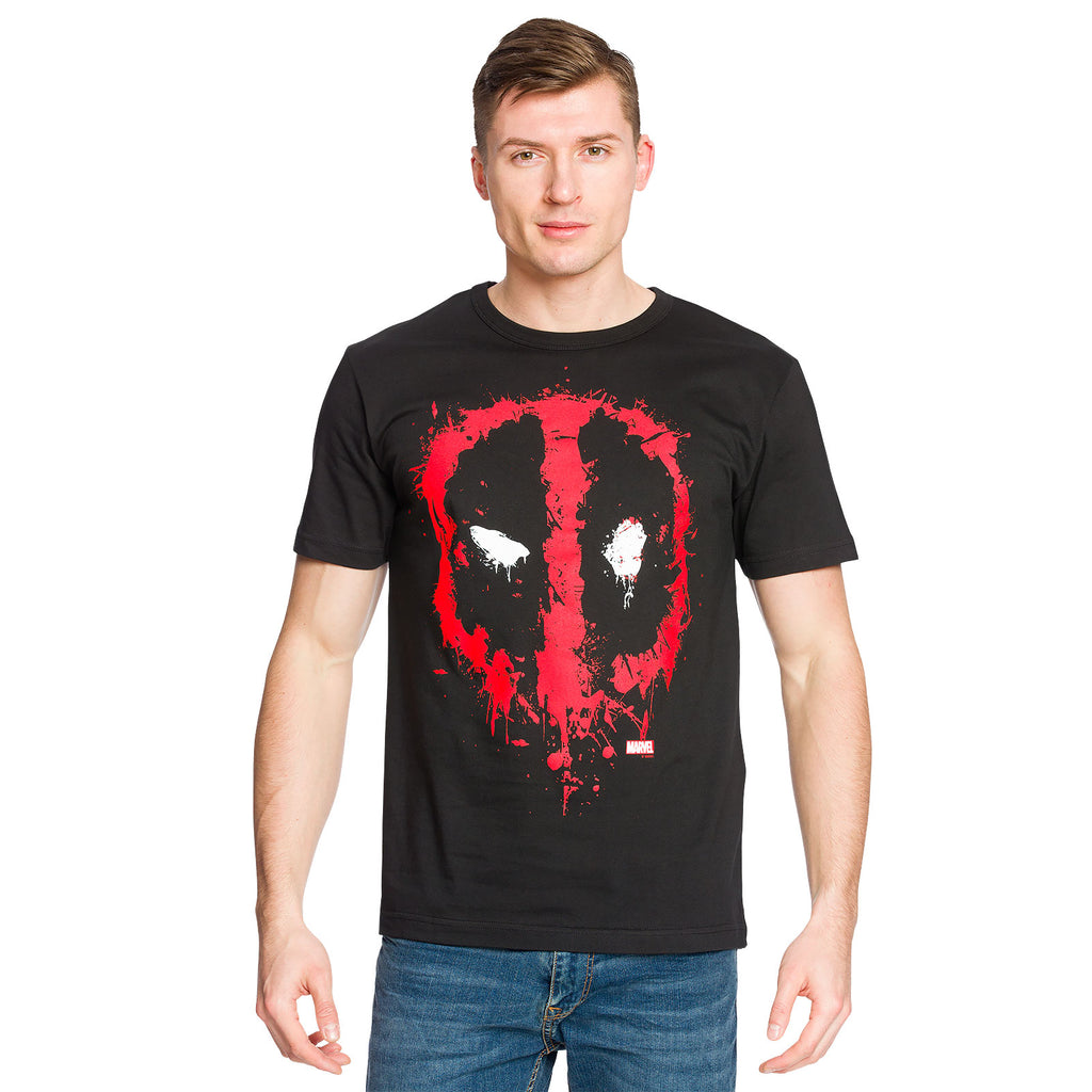Produktbild Deadpool - Happy Face T-shirt svart