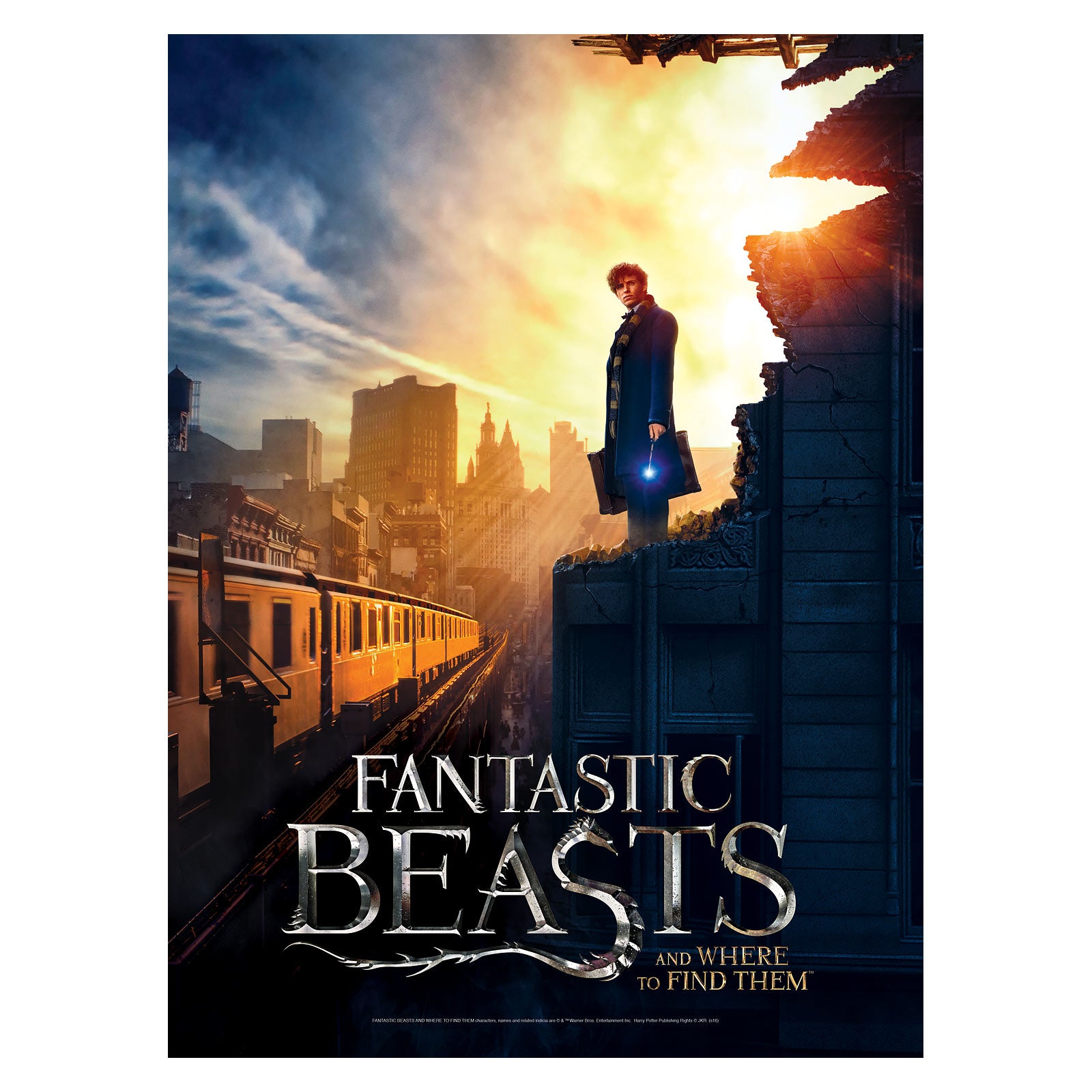 Produktbild Newt Scamander-pussel - Fantastiska Vidunder