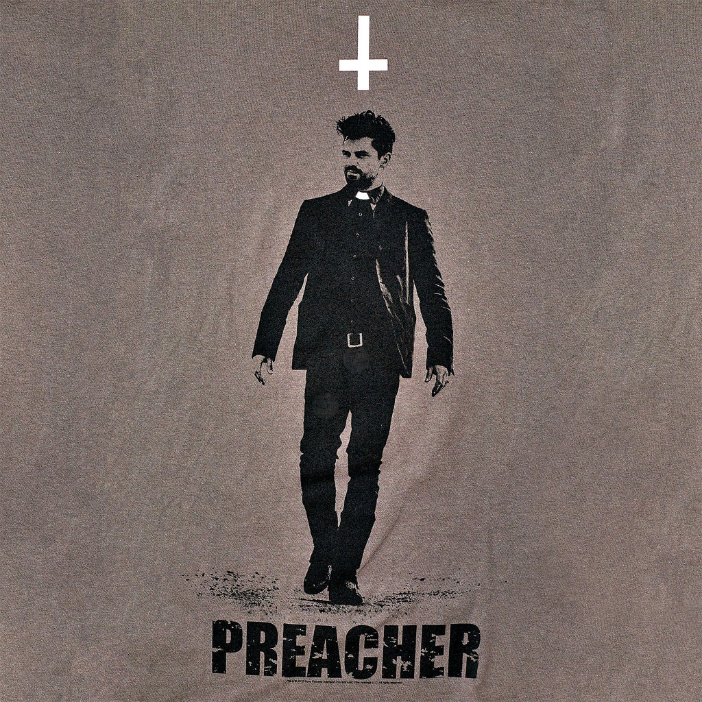 Produktbild Preacher - Jesse Custer T-shirt grå