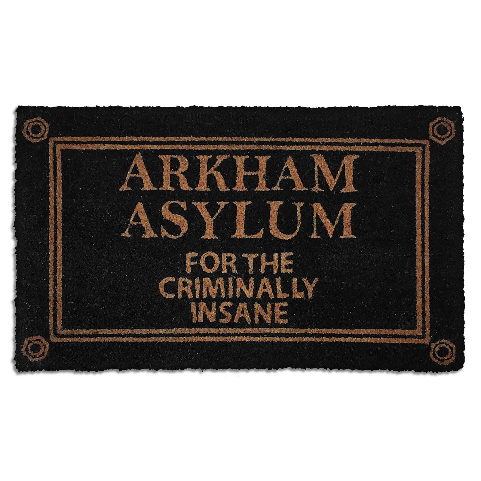 Produktbild Batman - Arkham Asylum dörrmatta svart
