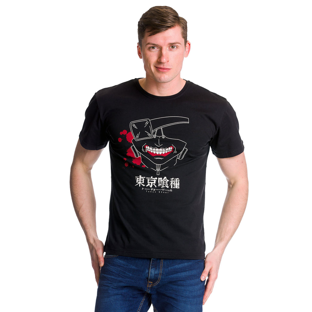 Produktbild Tokyo Ghoul - Kaneki Mask T-shirt svart