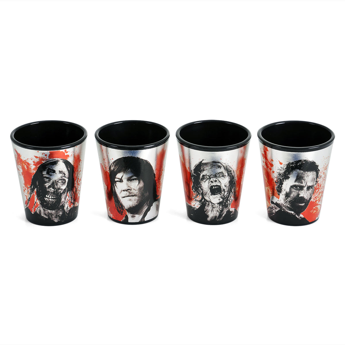 Produktbild Walking Dead - Karaktärers Shots Glas Set