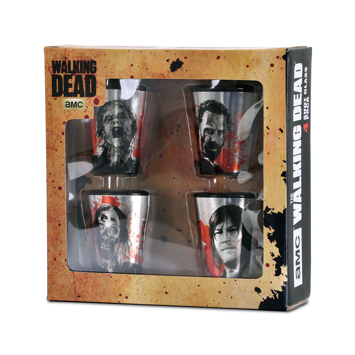 Produktbild Walking Dead - Karaktärers Shots Glas Set