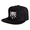 Produktbild Witcher - Wolf Medaljong Snapback-keps svart