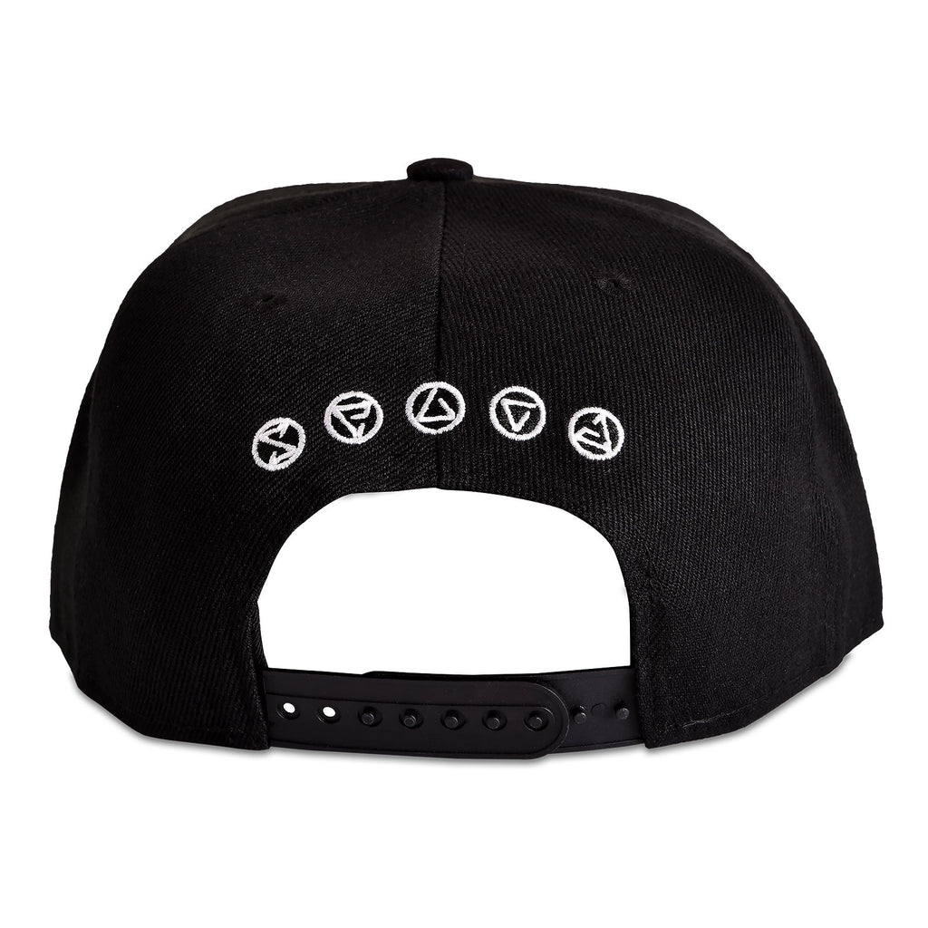 Produktbild Witcher - Wolf Medaljong Snapback-keps svart