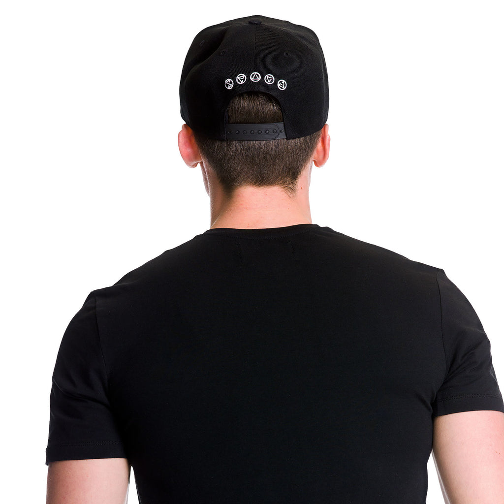 Produktbild Witcher - Wolf Medaljong Snapback-keps svart