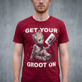 Produktbild Guardians of the Galaxy - Groot T-shirt röd