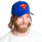 Produktbild Superman - Logotyp Basecap blå