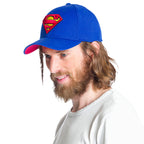Produktbild Superman - Logotyp Basecap blå