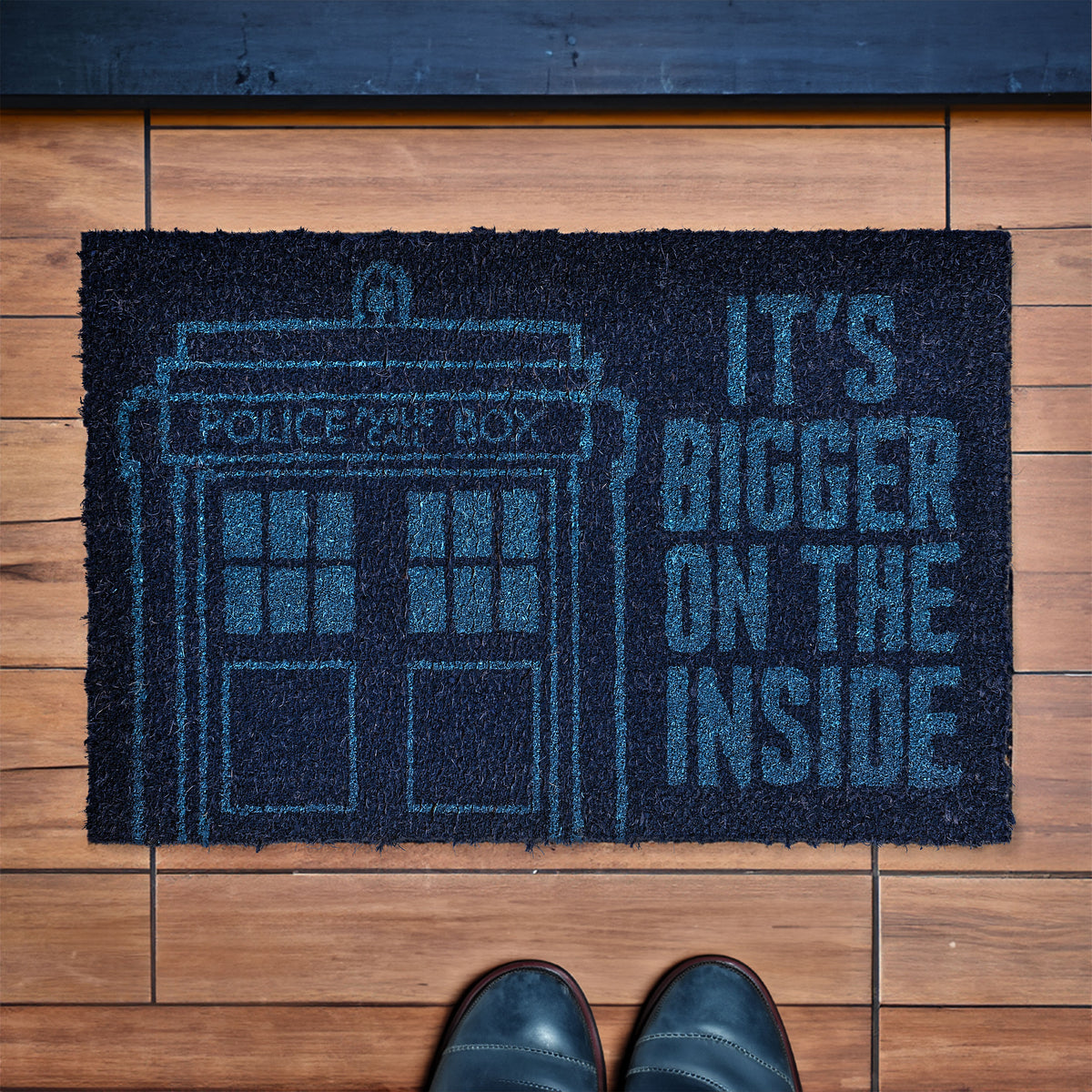 Produktbild Doctor Who - Tardis dörrmatta blå