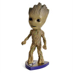 Produktbild Guardians of the Galaxy - Groot Deluxe-figur med vickande huvud
