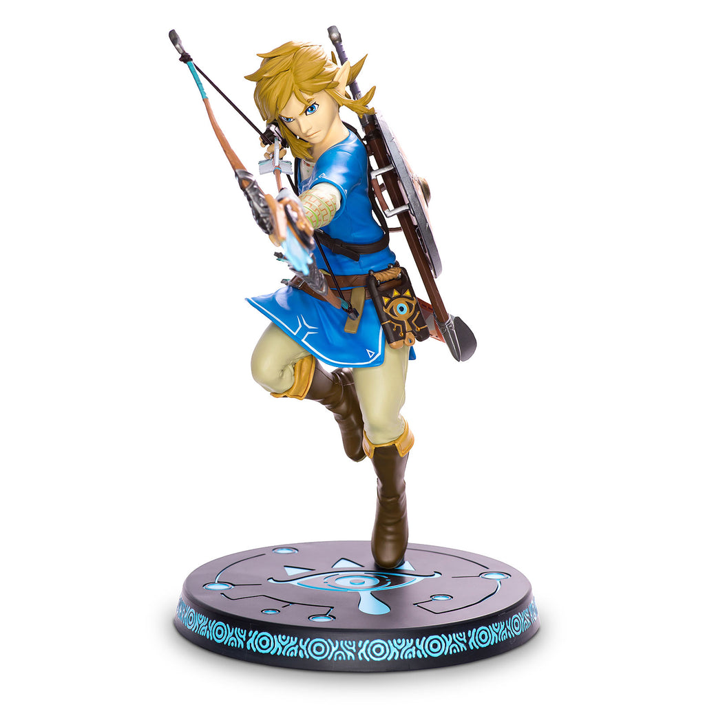 Produktbild Zelda - Link Breath of the Wild-figur med diorama
