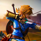 Produktbild Zelda - Link Breath of the Wild-figur med diorama