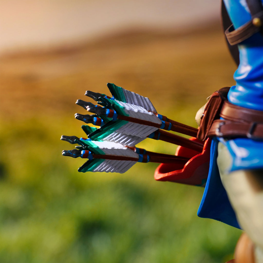 Produktbild Zelda - Link Breath of the Wild-figur med diorama
