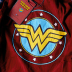 Produktbild Wonder Woman - Läderjacka med logo och huva, blå