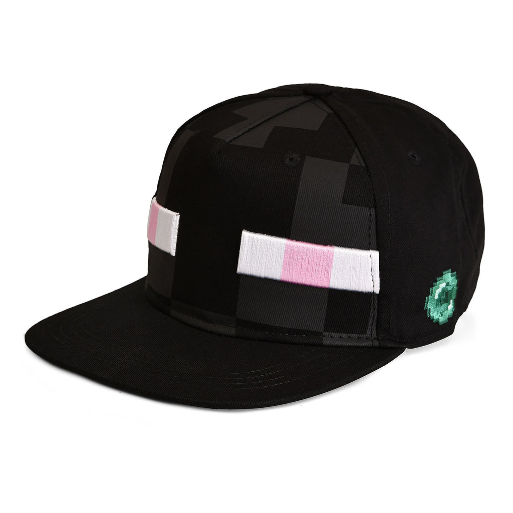 Produktbild Minecraft - Enderman Snapback-keps för barn svart