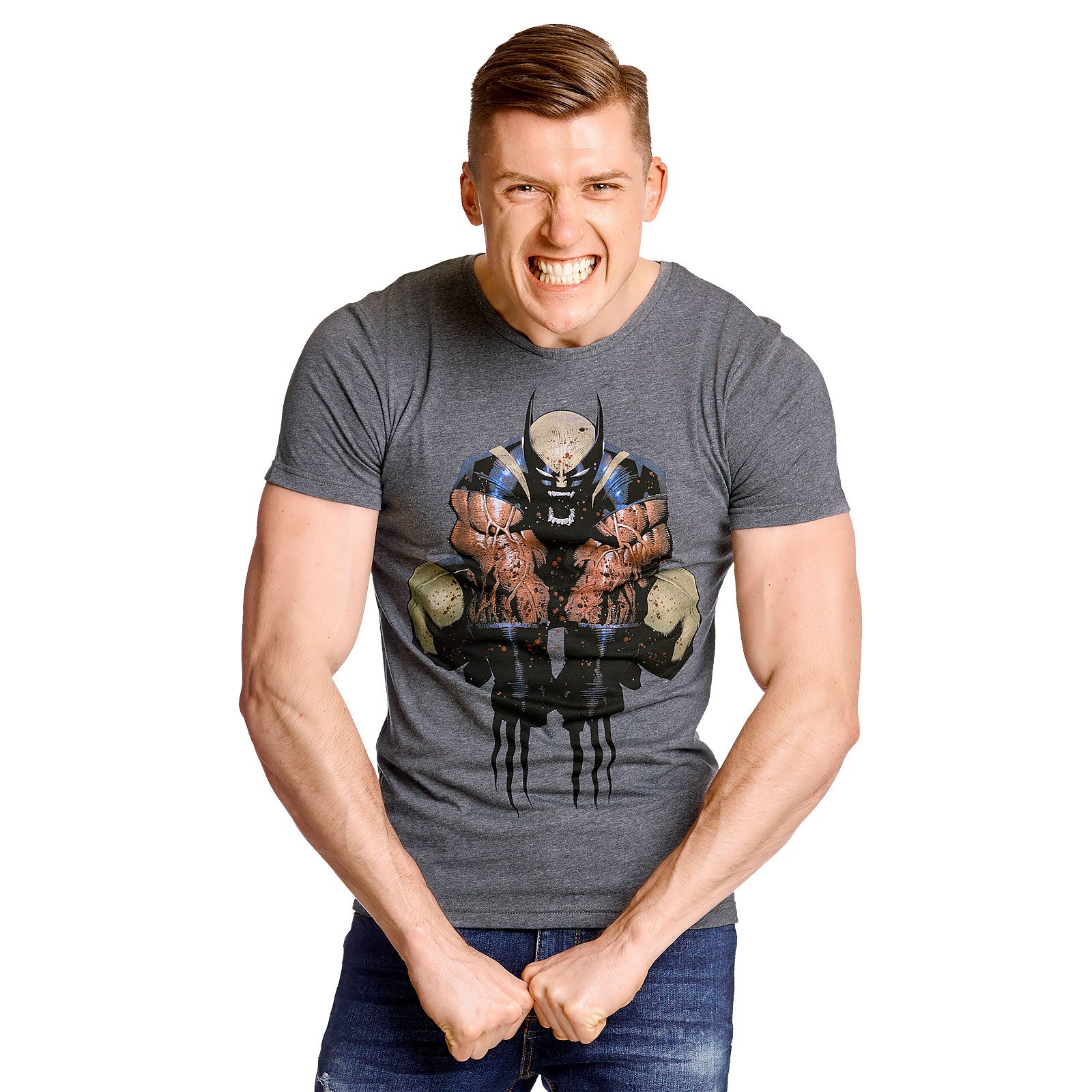 Produktbild Wolverine - Logan T-shirt grå