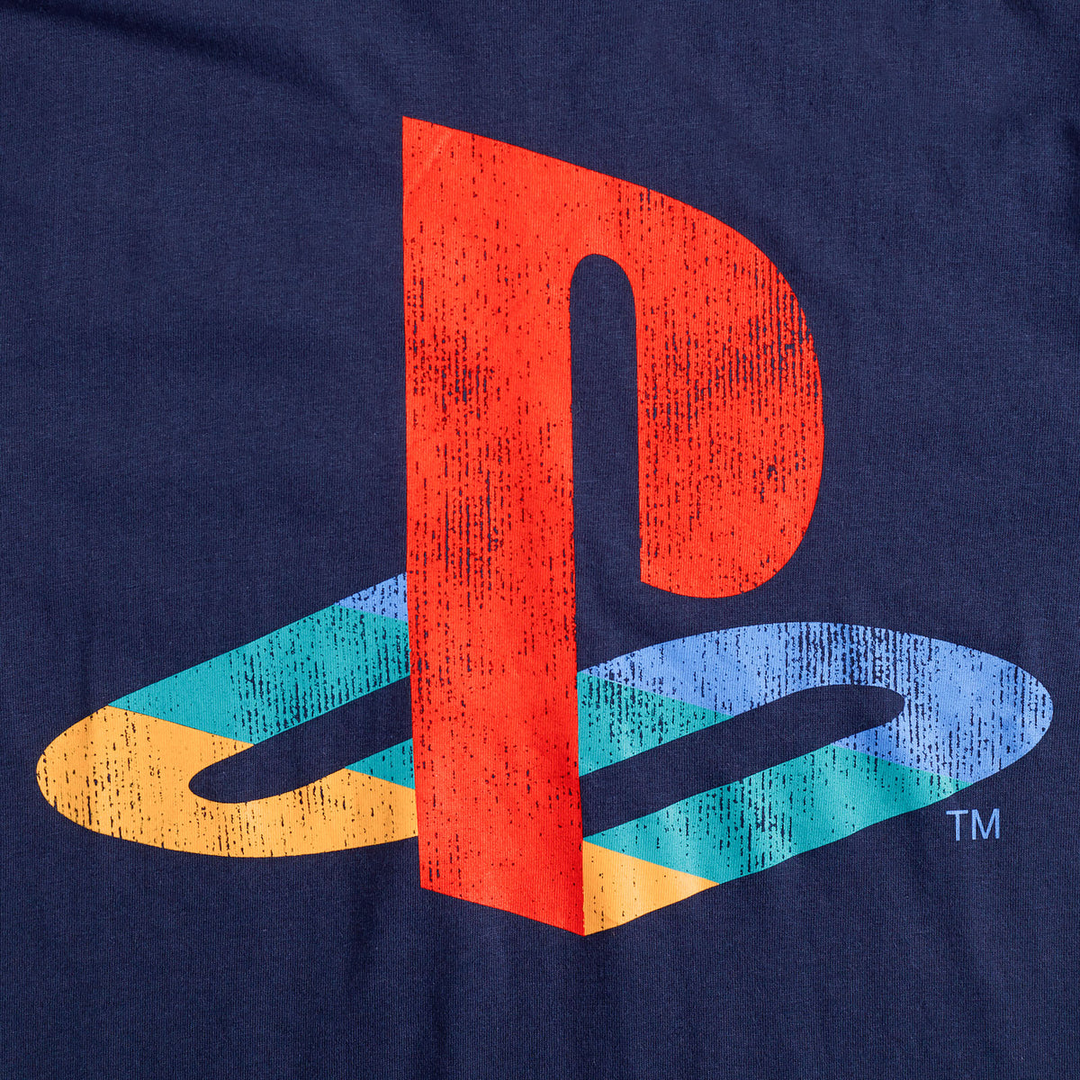 Produktbild PlayStation - Logo T-shirt blå