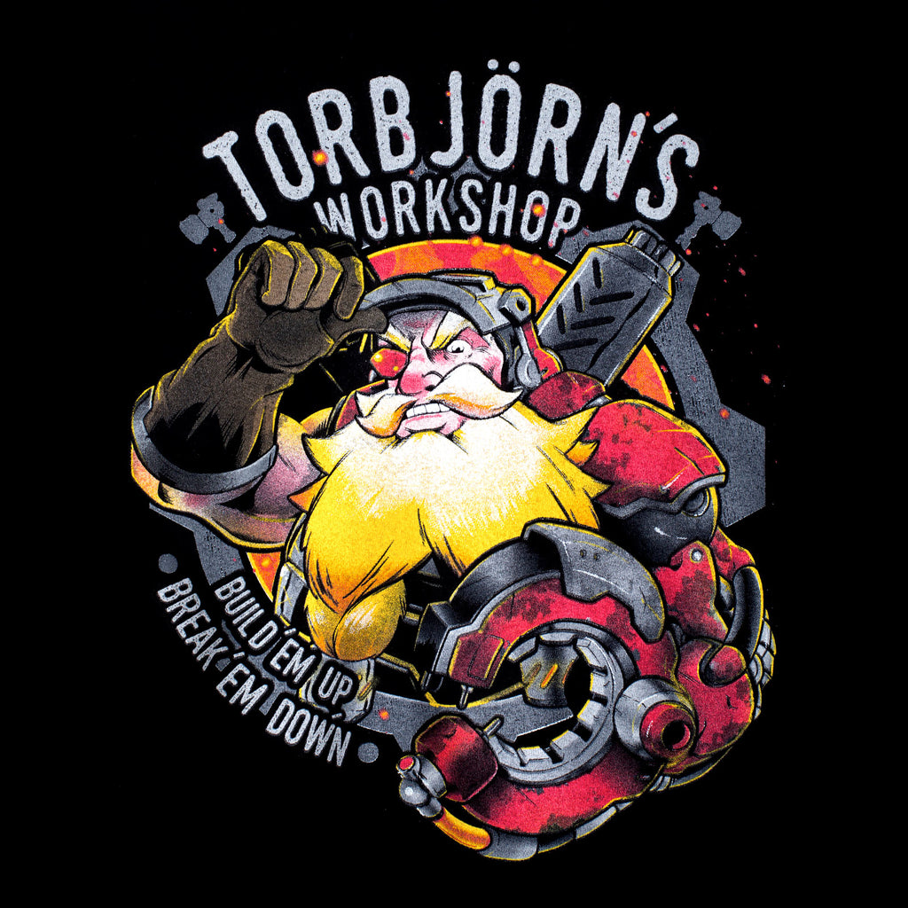 Produktbild Overwatch - Torbjörns verkstad T-shirt svart