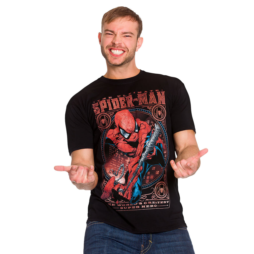 Produktbild Spider-Man - Största Superhjälten T-Shirt svart