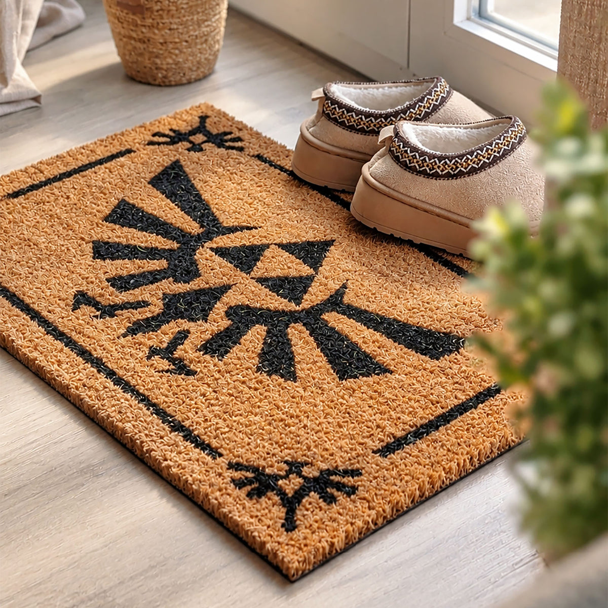 Product image Zelda - Triforce Logo Doormat