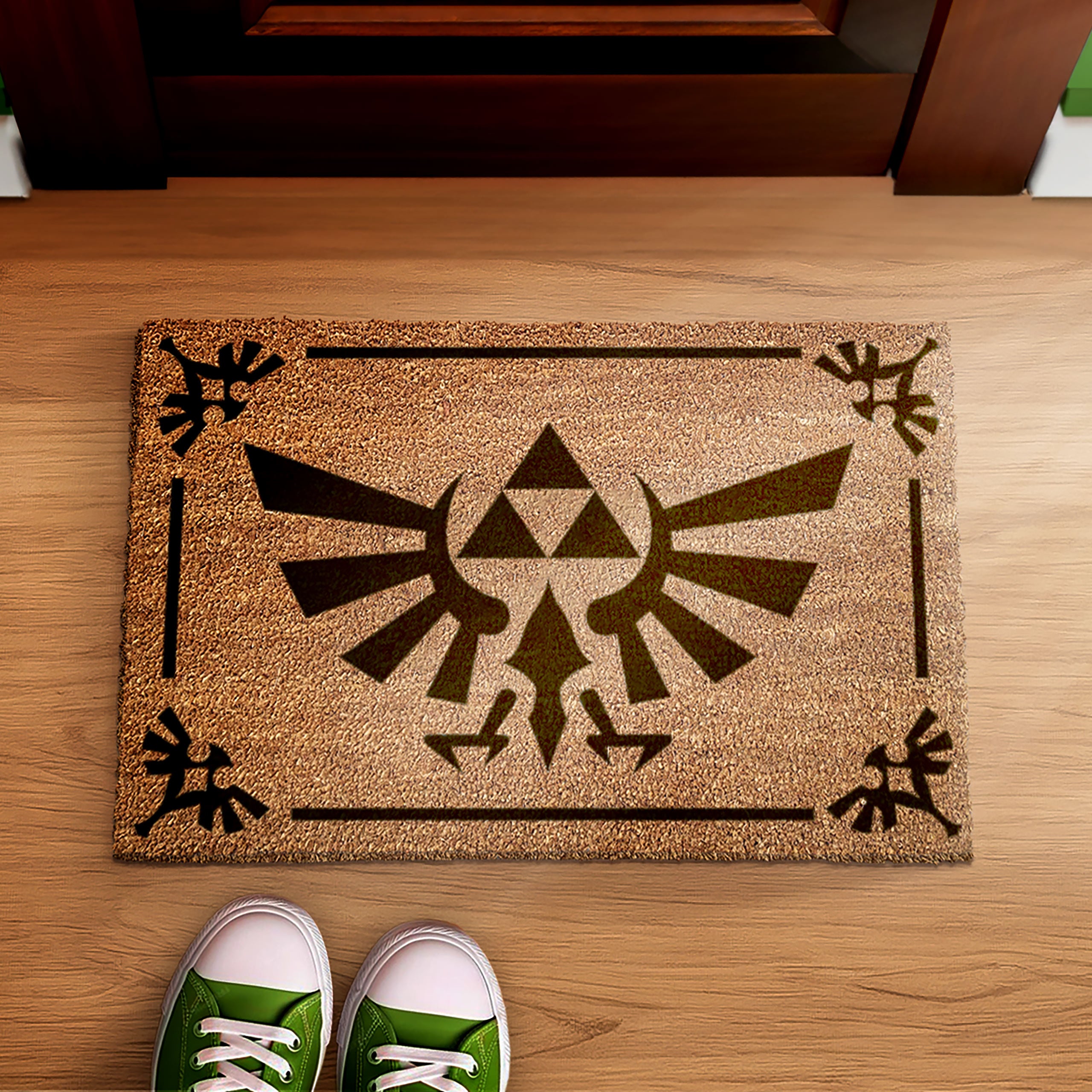 Produktbild Zelda - Triforce-logga dörrmatta