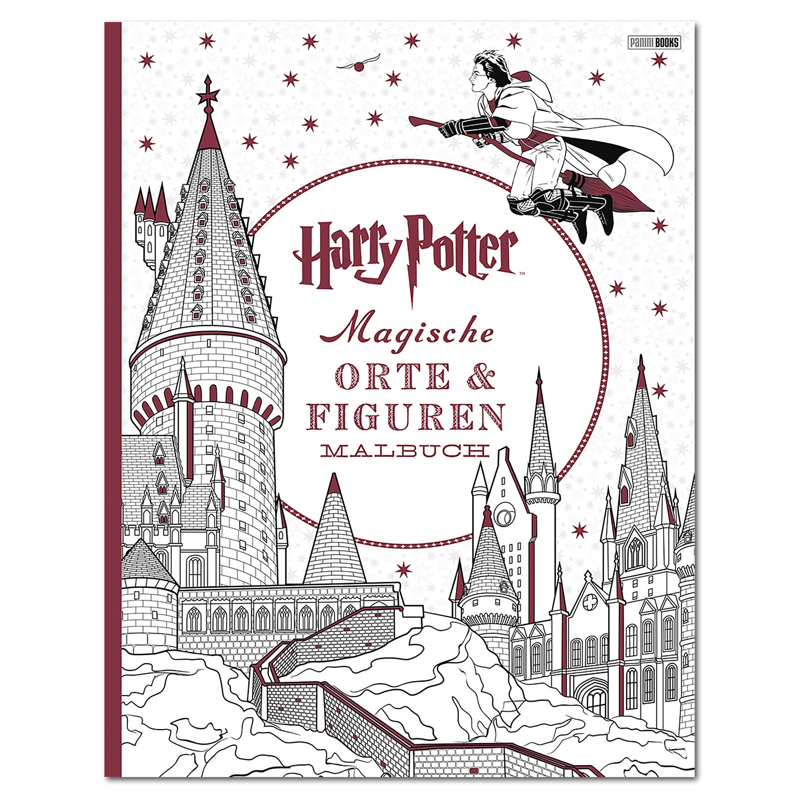 Produktbild Harry Potter - Magiska platser och figurer Målarbok