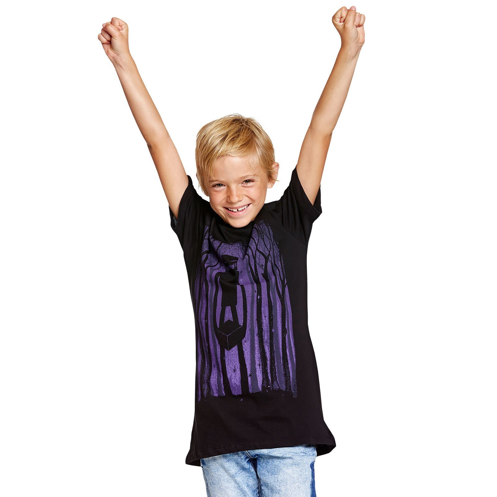 Produktbild Minecraft - Enderman Shadow Barn T-shirt svart