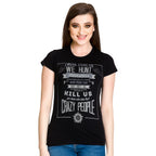 Product image Supernatural - Crazy People Girlie Shirt black