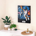 Produktbild Star Wars - Ett Nytt Hopp Väggbild med belysning