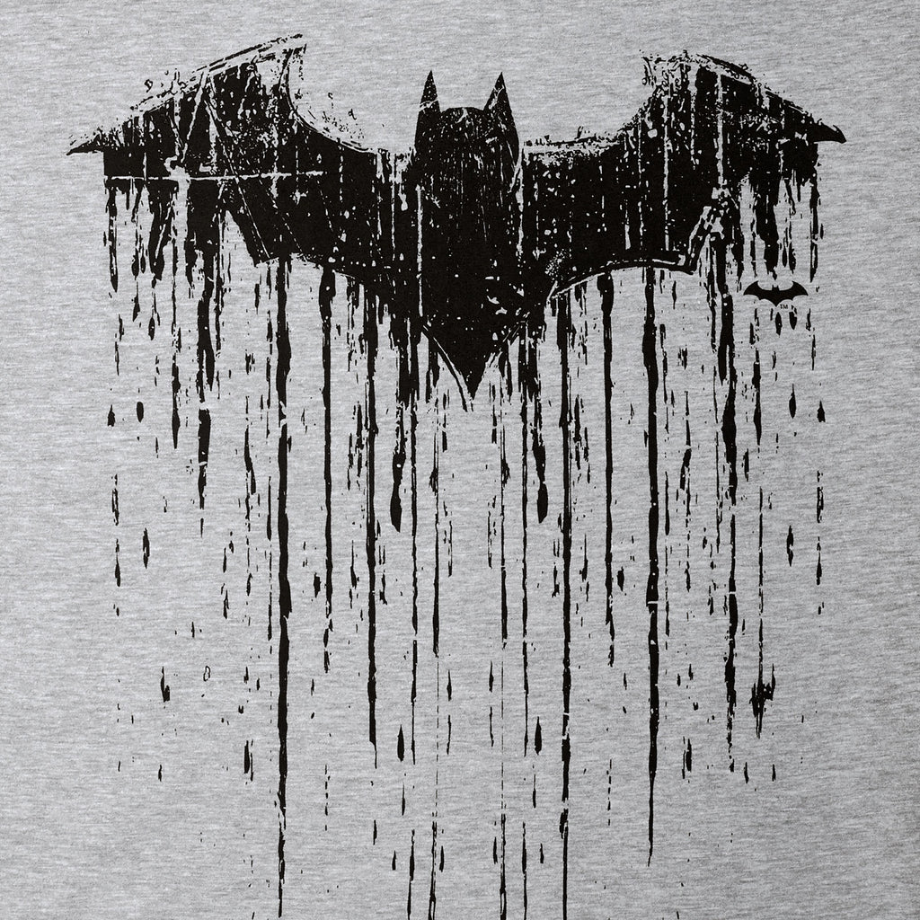 Produktbild Batman - Dripping Logo T-shirt grå