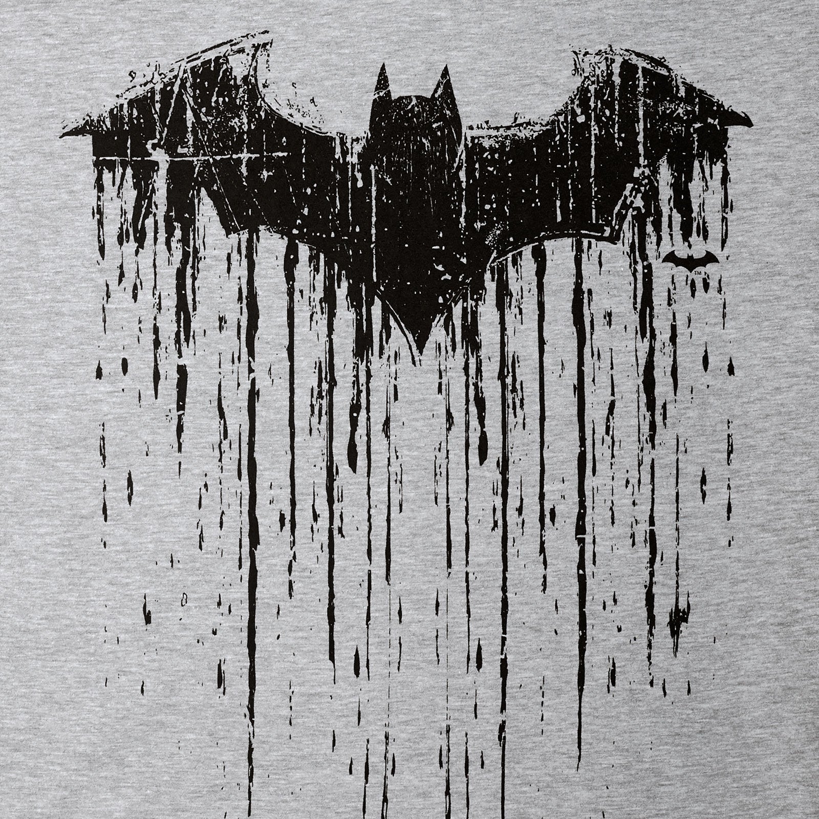 Produktbild Batman - Dripping Logo T-shirt grå