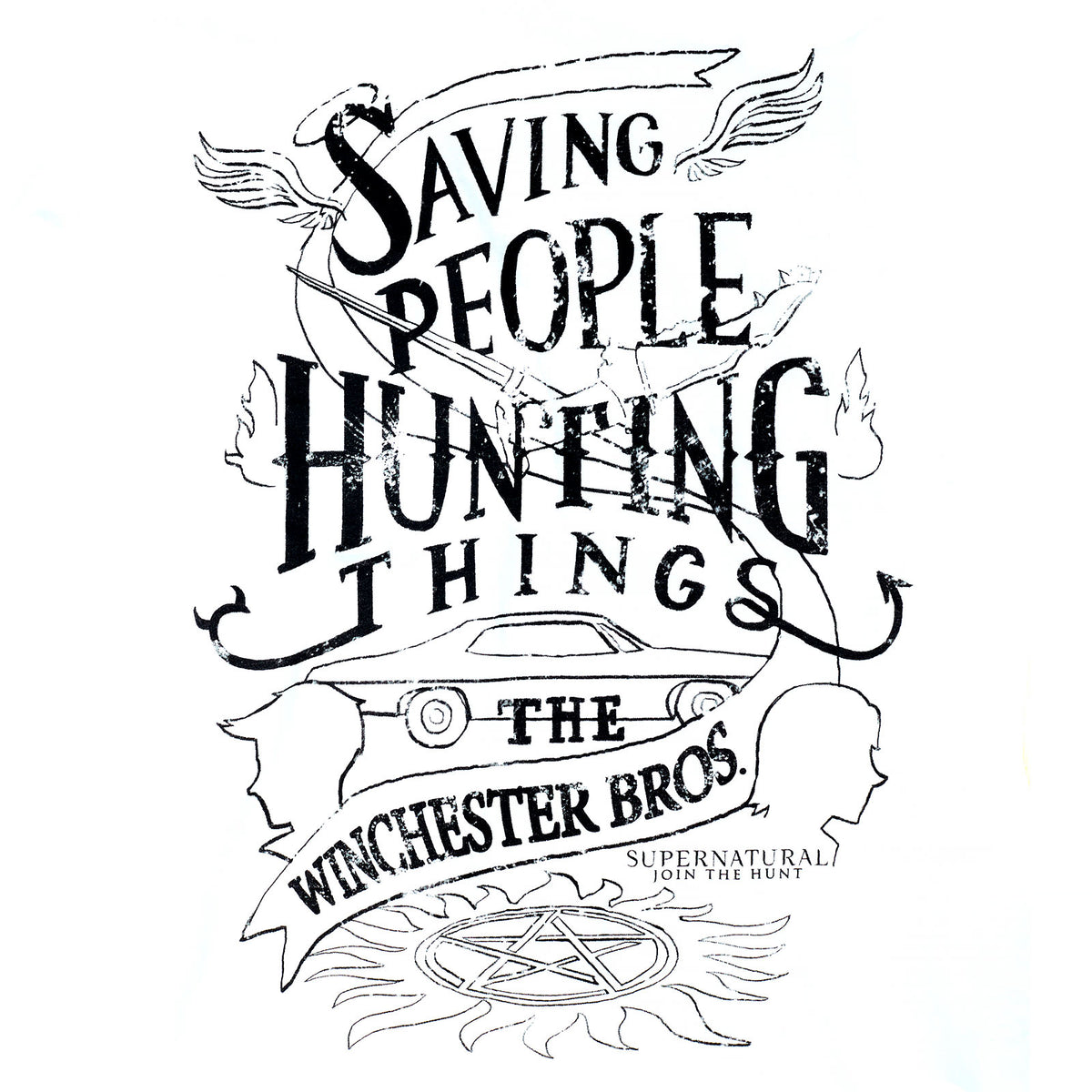 Product image Supernatural - Winchester Bros Women's T-Shirt White
