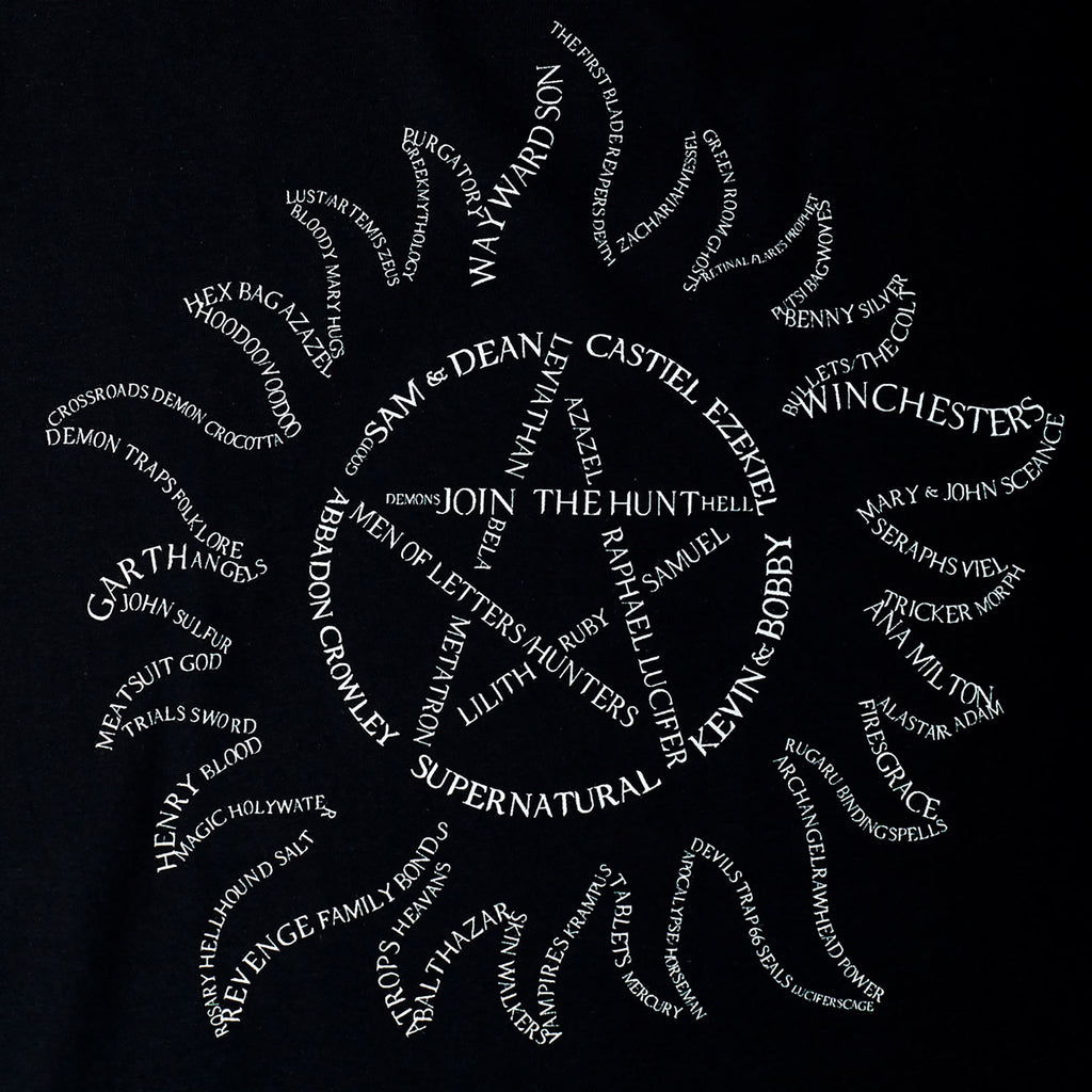 Produktbild Supernatural - Anti-Besättelse Symbol T-Shirt svart