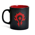 Produktbild Warcraft - Horde-logotyp mugg svart röd