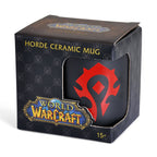Produktbild Warcraft - Horde-logotyp mugg svart röd