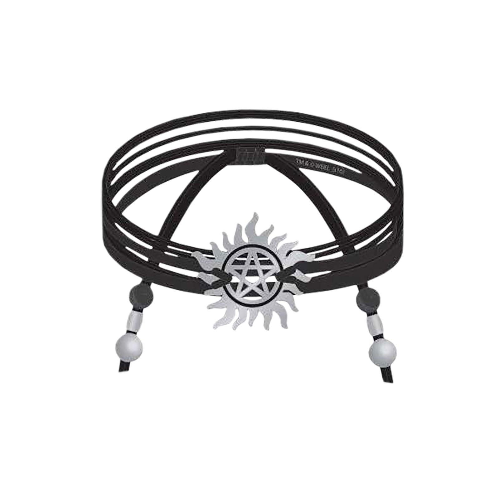 Produktbild Supernatural - Svart armband med skyddssymbol